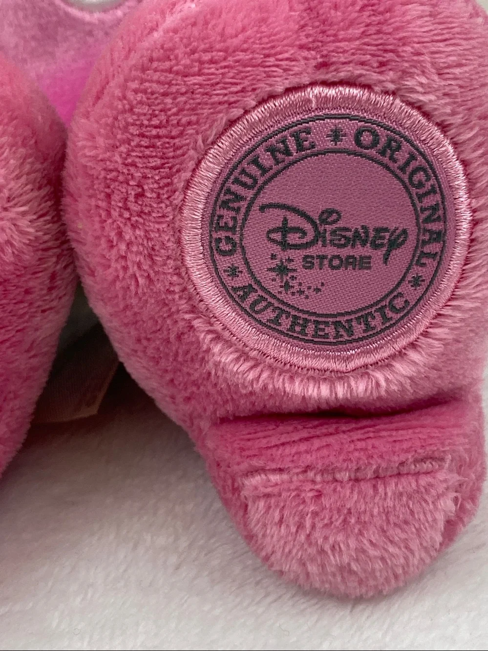 Disney Store Authentic Minnie Mouse Plush Stuffed Animal Toy 14” Pink